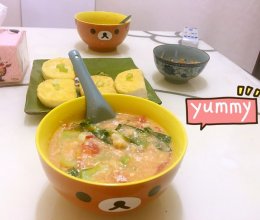 黄金营养疙瘩汤的做法