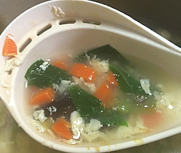 kfc芙蓉鲜蔬汤的做法