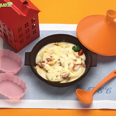 塔吉锅菜谱(9)---土豆焗香肠