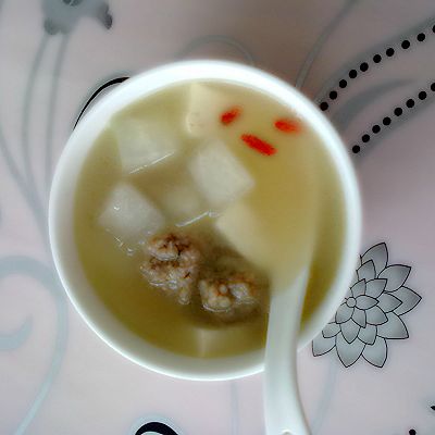 猪肉丸子豆腐冬瓜汤