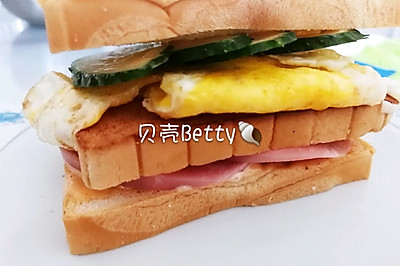 快手早餐之三明治