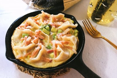 芦笋培根蛋饺