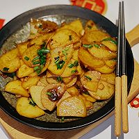 #食在幸福年 总有新花样#酱香素炒土豆的做法图解14