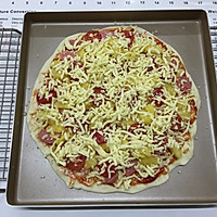 水果脆皮肠薄底披萨的做法图解14