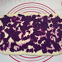 紫薯酸奶手撕面包的做法图解11