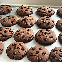  香醇趣多多巧克力豆曲奇饼干#美食新势力#的做法图解8