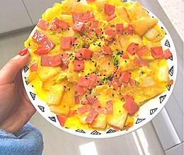 火腿馒头鸡蛋饼的做法