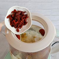 桃胶皂角米雪燕羹的做法图解7