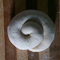 榨菜肉松发面饼的做法图解8