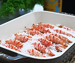 #巨下饭的家常菜#盐烤大虾的做法