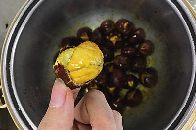 懒人版电饭锅糖炒栗子