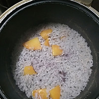 紫薯饭~蒸紫薯的做法图解4