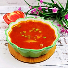 酸甜开胃又好喝的番茄土豆汤