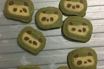 抹茶小熊饼