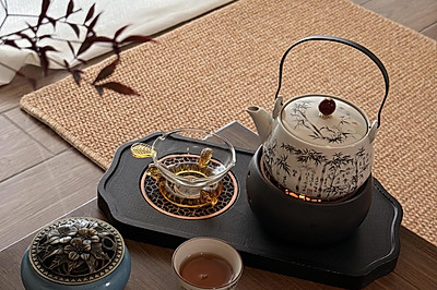 成都新茶嫩茶上课工作室外卖感受书香茶韵