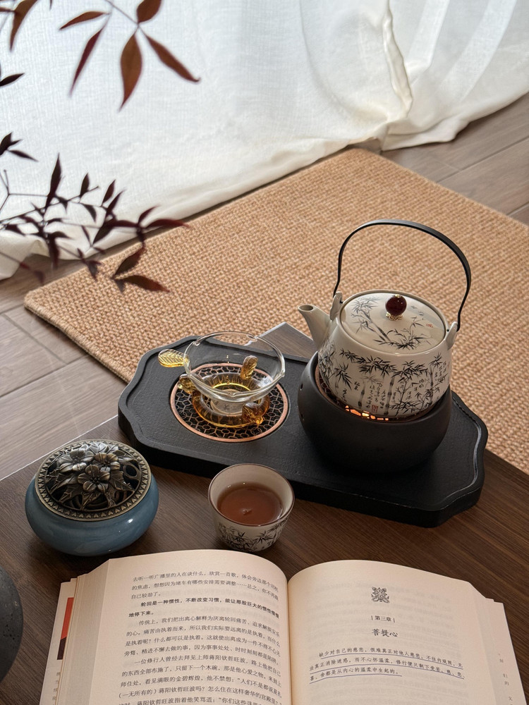 成都新茶嫩茶上课工作室外卖感受书香茶韵的做法