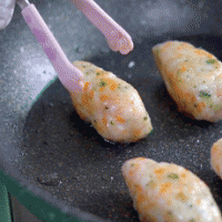 蔬菜鲜虾棒【宝宝辅食】的做法图解6