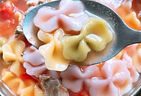 宝宝果蔬蝴蝶面的做法