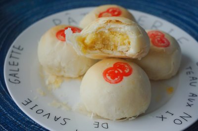 传统绿豆酥