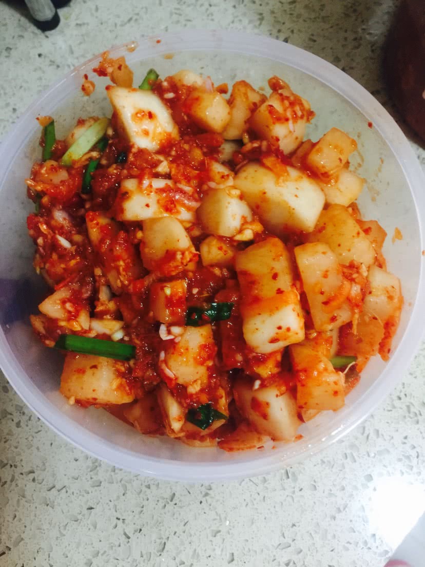 韩国萝卜泡菜的做法图解9