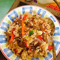 #福临门 福禄双全#牛肉炒饭的做法图解11
