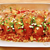【创意小厨娘】电饭煲鸡翅饭——一个电饭煲也能做出宴客大餐！的做法图解15