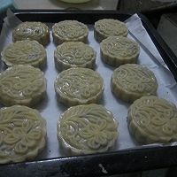 绿豆沙月饼的做法图解9