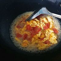 番茄炒蛋盖浇手擀面#博世红钻家厨#的做法图解11