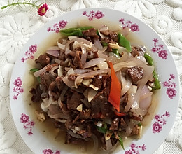 洋葱炒肉片的做法