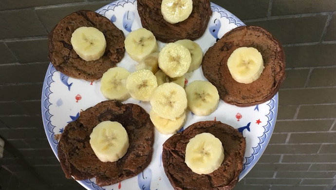 【低脂】蛋白粉香蕉煎饼