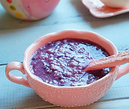 紫薯燕麦粥#急速早餐#的做法
