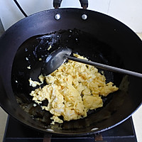 黄瓜花炒鸡蛋的做法图解3