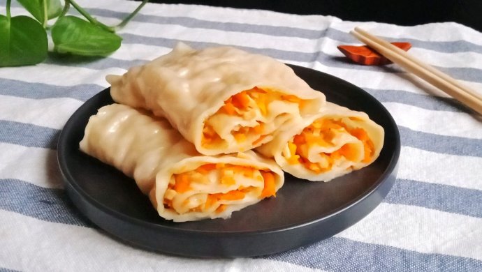 胡萝卜菜卷