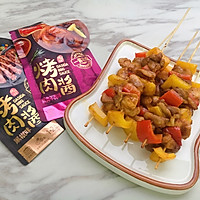 #烤究美味 灵魂就酱#烤鸡肉串的做法图解9