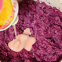 低脂无糖的奶香紫薯西米露的做法图解7