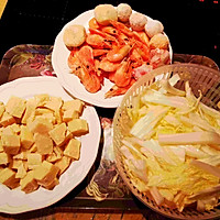 #味达美年味小馆#白菜籽虾炖冻豆腐的做法图解2