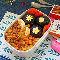 童趣咖喱鸡肉饭盒#安记咖喱慢享菜#的做法图解24