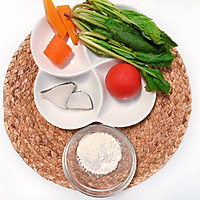 【宝宝辅食】杂蔬开胃鳕鱼面的做法图解1