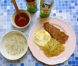 #李锦记X豆果 夏日轻食美味榜#轩的早餐的做法