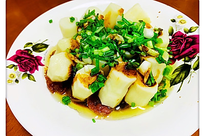 肉肠蒸山药