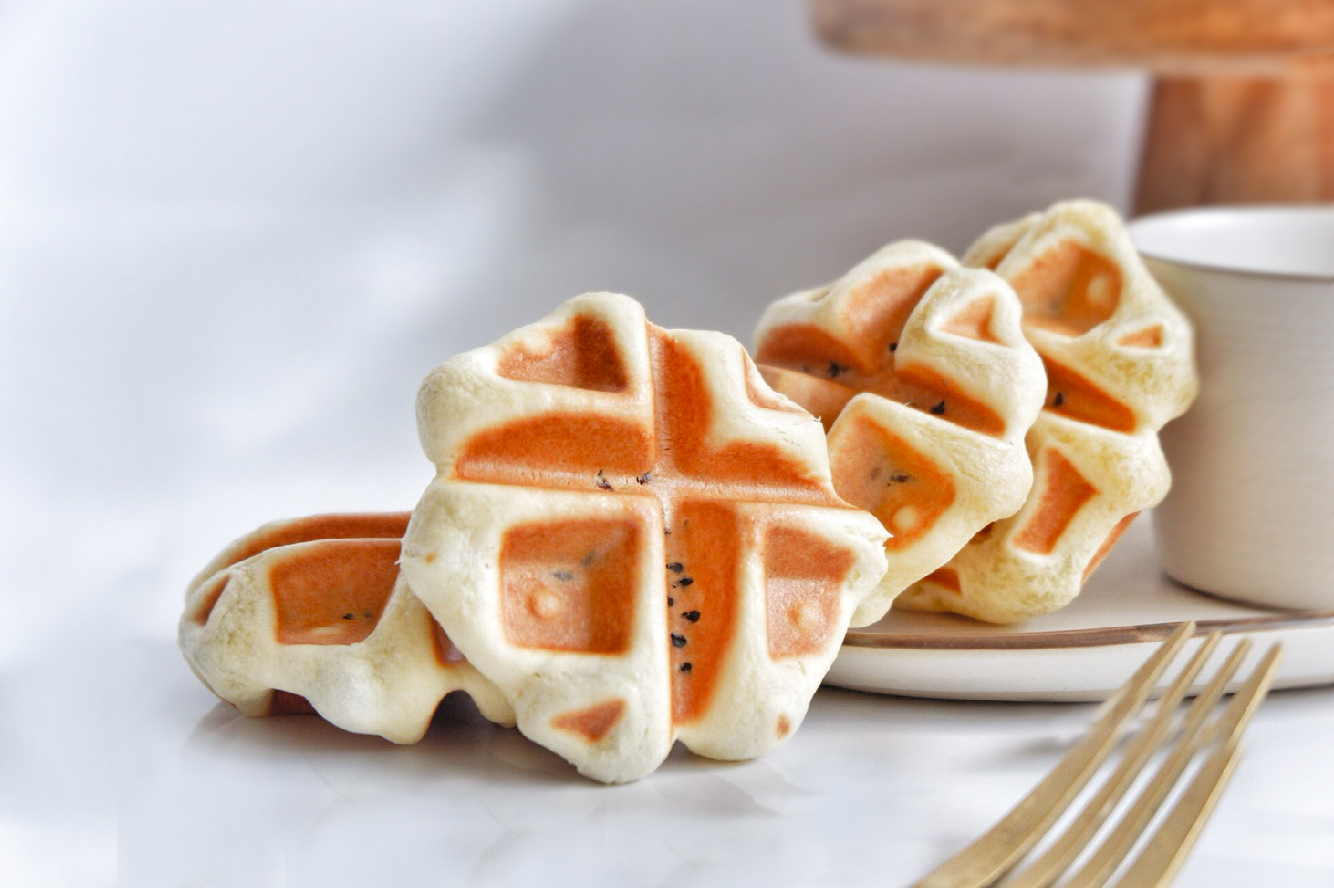 Zimi waffle - yeast version