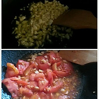蒜香西红柿烧茄子的做法图解2