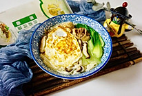 荷包蛋鸡汤面#福临门暖冬宴幸福面#的做法