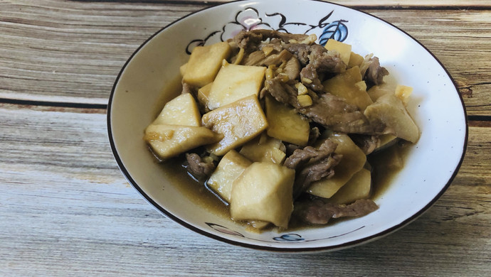 鸡腿菇炒瘦肉