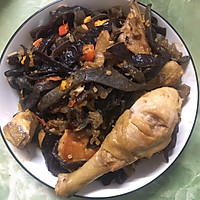 木耳炒鸡的做法图解7