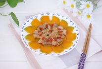南瓜蒸肉片的做法