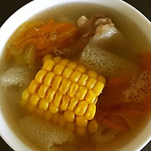 竹荪玉米瘦肉汤