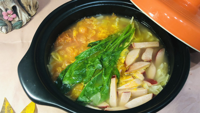 红肠浓汤