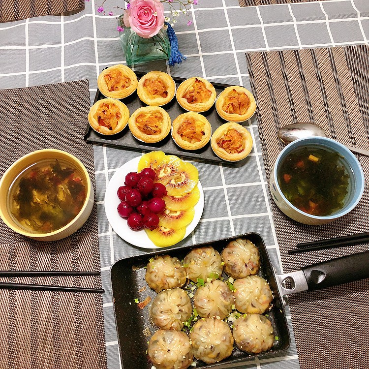 不用和面的生煎素包的做法