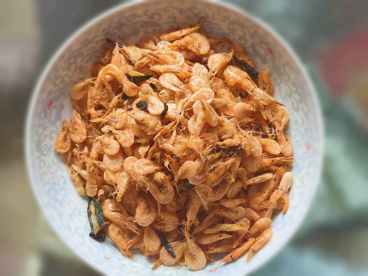 空气炸锅少油版 葱油爆河虾/香酥小河虾/吮指小零食的做法